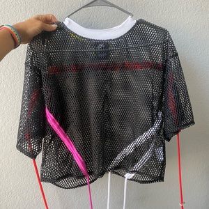Nike sport mesh top